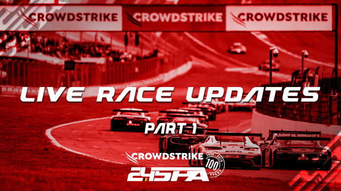 #Spa24h Race Updates – Part 1