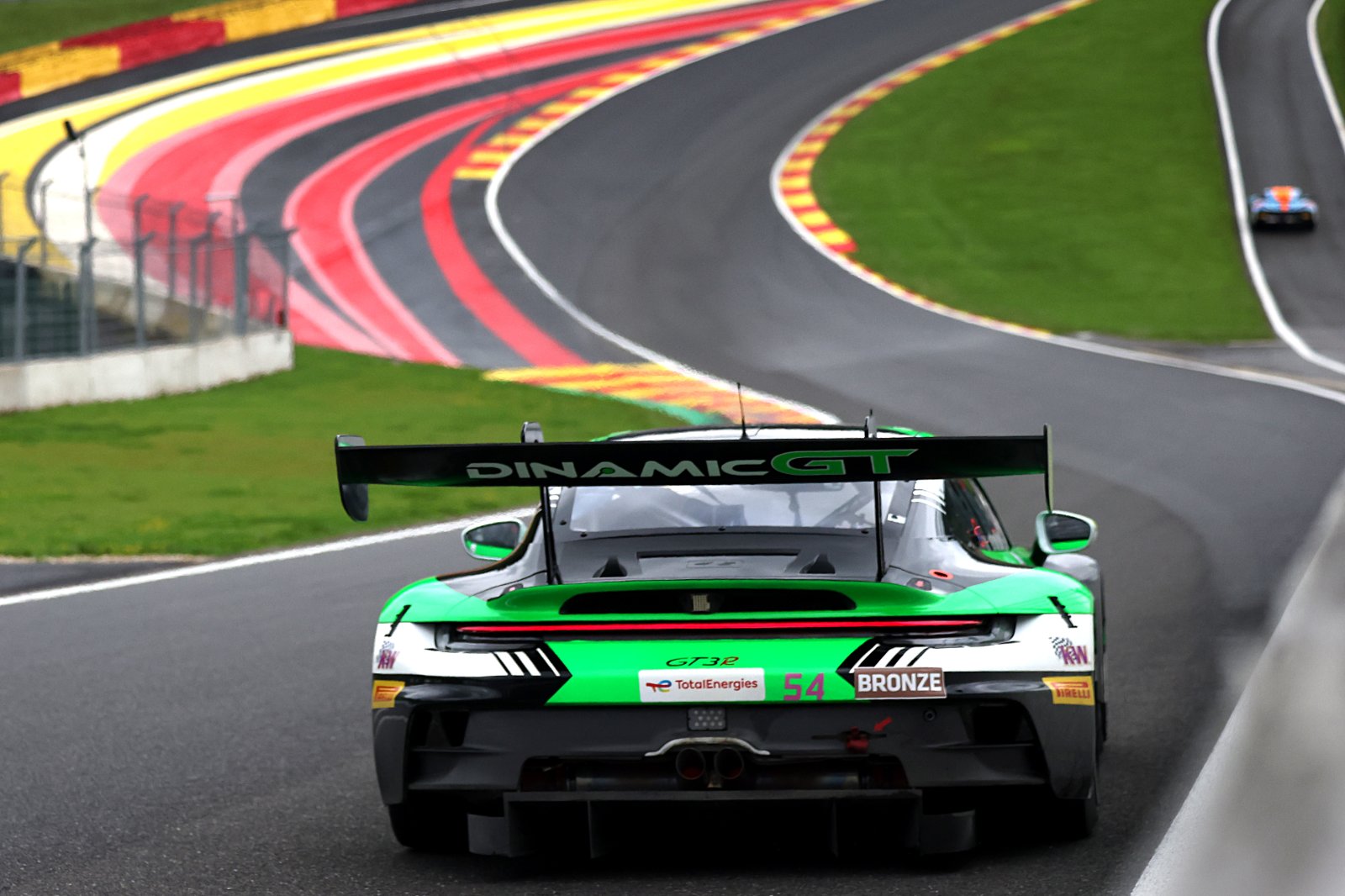 Dinamic GT Porsche leads Night Practice at Spa-Francorchamps