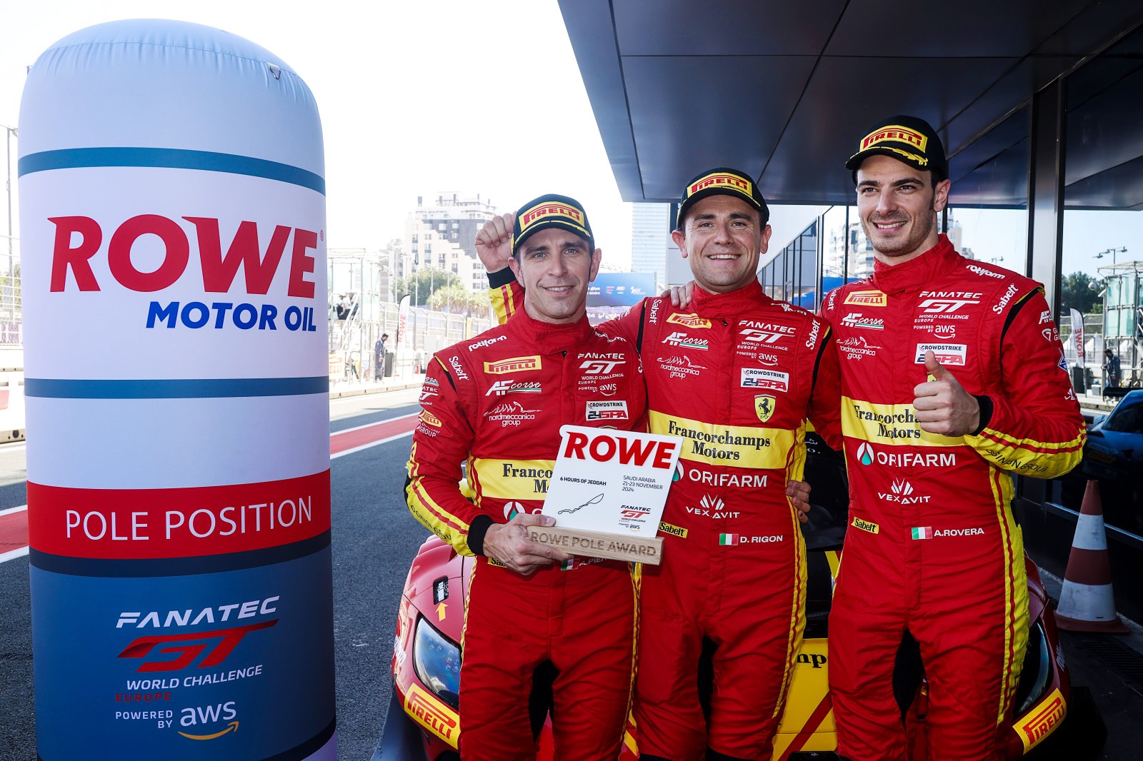 AF Corse – Francorchamps Motors boosts Endurance Cup title bid with 6 Hours of Jeddah pole