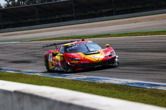 Silver sensation Donno takes Hockenheim pole for AF Corse Ferrari