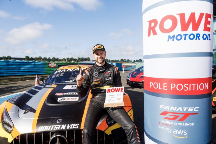 Gounon gives Boutsen VDS maiden Fanatec GT Europe pole at Magny-Cours