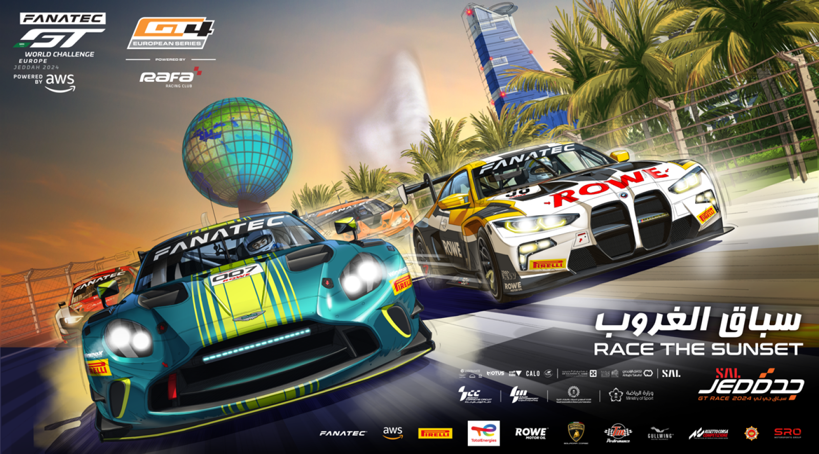 Titles on the line as 49-car field heads for sunset showdown at 6 Hours of Jeddah