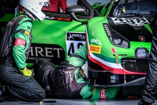 #488 Rinaldi Racing DEU Ferrari 488 GT3 Pro-Am Cup Pierre Ehret DEU Rino Mastronardi ITA Daniel Keilwitz DEU, Pitlane, Pre-Qualifying
