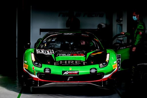 #488 Rinaldi Racing DEU Ferrari 488 GT3 Pro-Am Cup Pierre Ehret DEU Rino Mastronardi ITA Daniel Keilwitz DEU, Pitlane, Pre-Qualifiying
 | SRO / Patrick Hecq Photography