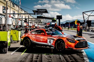 #4 HRT DEU Mercedes-AMG GT3 - Maro Engel DEU Luca Stolz DEU Vincent Abril FRA, Pitlane, Pre-Qualifiying
