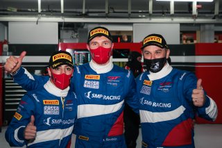#72 SMP Racing RUS Ferrari 488 GT3 - Tony Vilander FIN Antonio Fuoco ITA Sergey Sirotkin RUS, Polemen, Qualifying

