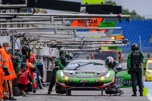#488 Rinaldi Racing DEU Ferrari 488 GT3 Pro-Am Cup Pierre Ehret DEU Rino Mastronardi ITA Daniel Keilwitz DEU, Pitlane, Race
 | SRO / Dirk Bogaerts Photography