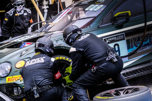 #9 K-Pax Racing USA Bentley Continental GT3 - Jordan Pepper ZAF Alvaro Parente PRT Andy Soucek ESP, Pitlane, Race
 | SRO / Dirk Bogaerts Photography