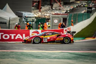#51 AF Corse ITA- James Calado GBR Nicklas Nielsen DNK Alessandro Pier Guidi ITA IGTC, Warm Up
