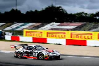 #56 Dinamic Motorsport ITA Porsche 911 GT3-R (991.II) Silver Cup Andrea Rizzoli ITA Adrien de Leener BEL Mikkel O. Pedersen DNK, Pre-Qualifying
