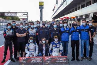 #26 Sainteloc Racing FRA Audi R8 LMS GT3 Silver Cup Steven Palette FRA Simon Gachet FRA, Champions, Race 3
