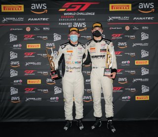 #2 TokSport WRT DEU Mercedes-AMG GT3 Silver Cup Puhakka Juuso  FIN Oscar Tunjo COL, Podium, Race 1

