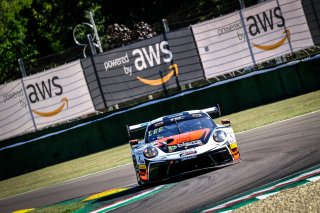 #56 Dinamic Motorsport ITA Porsche 911 GT3-R (991.II) Silver Cup Andrea Rizzoli ITA Mikkel O. Pedersen DNK Adrien de Leener BEL, Free Practice
