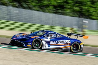 #60 Ema Group / 59 Racing AUS McLaren 720S GT3 - Ben Barnicoat GBR Lewis Williamson GBR Martin Kodric HRV, Free Practice
