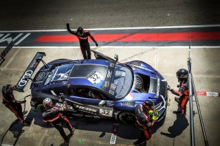 #32 Belgian Audi Club Team WRT BEL Audi R8 LMS GT3 - Christopher Mies DEU Dries Vanthoor BEL Charles Weerts BEL, Pit Lane, Pre-qualifying
