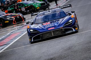 #60 Ema Group / 59 Racing AUS McLaren 720S GT3 - Ben Barnicoat GBR Lewis Williamson GBR Martin Kodric HRV, Official Test Session, Pitlane
