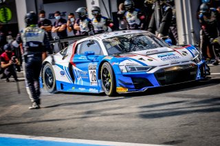 #26 Sainteloc Racing FRA Audi R8 LMS GT3 Silver Cup Steven Palette FRA Simon Gachet FRA, Pitlane, Race 2
