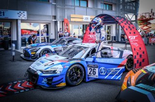 #26 Sainteloc Racing FRA Audi R8 LMS GT3 Silver Cup Steven Palette FRA Simon Gachet FRA, Race 2
