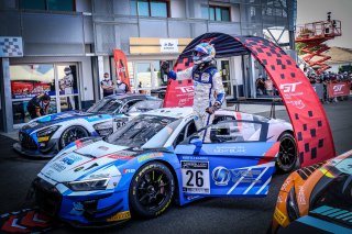 #26 Sainteloc Racing FRA Audi R8 LMS GT3 Silver Cup Steven Palette FRA Simon Gachet FRA, Race 2

