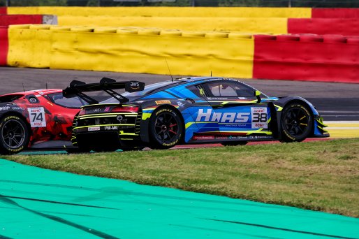 #38 - Haas RT - Olivier BERTELS - Brad SCHUMACHER - Armand FUMAL - Julius ADOMAVICIUS - Audi R8 LMS GT3 EVO II  | SRO / JEP