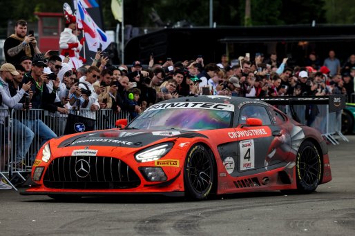 #4 - CrowdStrike By Riley - George KURTZ - Colin BRAUN - Ian JAMES - Nicky CATSBURG - Mercedes-AMG GT3 EVO  | SRO/JEP