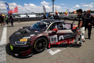 #88 – Tresor Attempto Racing – Lorenzo PATRESE – Lorenzo FERRARI – Audi R8 LMS GT3 EVO II 