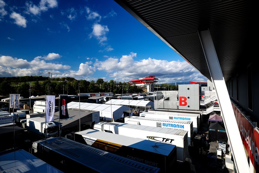 Fanatec GT World Challenge Europe powered by AWS paddock